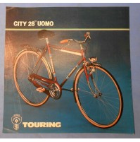 - BROCHURE DEPLIANT ORIGINALE - BICICLETTA CITY 28