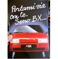 -- DEPLIANT VINTAGE AUTOMOBILE - CITROEN BX - 1983