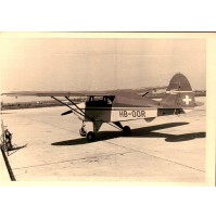 - FOTOGRAFIA  ANNI '60 / AEROPLANO NELL'AEROPORTO DI VILLANOVA D'ALBENGA C13-992