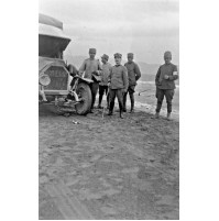 - NEGATIVA FOTOGRAFICA - REGIO ESERCITO DI STANZA IN ALBANIA 1915ca 3-84