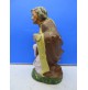 - STATUINA DEL PRESEPE IN CARTAPESTA - SAN GIUSEPPE - ALTEZZA : 10 CM