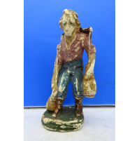 - STATUINA DEL PRESEPE IN PASTA - CONTADINO -