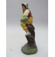 - STATUINA DEL PRESEPE IN PASTA - ZAMPOGNARO CON PANTALONE GIALLO -