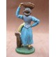 -- STATUINA DEL PRESEPE IN PLASTICA - FORNAIA -