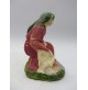 - STATUINA DEL PRESEPE IN TERRA ROSSA - DONNA CHE PREGA -