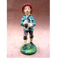 -- STATUINE DEL PRESEPE IN PASTA - ZAMPOGNARO -