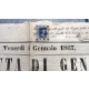 1867 - GAZZETTA DI GENOVA - LA GRECIA E LA TURCHIA - SPEDIZIONE POSTALE