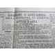 1875 - GAZZETTA DI GENOVA - QUOTIDIANO OTTOCENTESCO