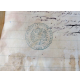 1890 DOCUMENTO TRIESTE FRANCESCO GIUSEPPE I° - RENDICONTI -