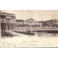 1900ca - CARTOLINA DI BIELLA IL SEMINARIO - VIAGGIATA