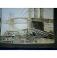 1901 - ANTICA FOTOGRAFIA CARTONATA STEREOSCOPICA - THE BROOKLYN BRIDGE NEW YORK