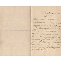 1916 LETTERA DA MILITARE REGIO ESERCITO A S.DEMETRIO - PER FAMIGLIARI DI BONEFRO