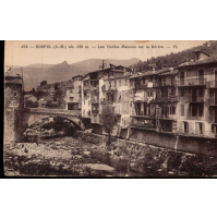 1929 - SOSPEL - LES VIEILLES MAISONS SUR LA BEVERA