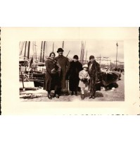 1930ca - FOTO DI GRUPPO DI FAMIGLIARI IN LOCALITA' DI MARE 