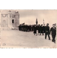 1930ca RARA FOTO CON MILITARI M.V.S.N. A TRIPOLI - MONUMENTO AI CADUTI  FT-39