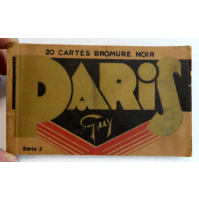 1933 - 20 CARTES BROMOURE NOIR - PARIS Guy - LOTTO 20 CARTOLINE DI PARIGI -