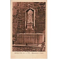 1933 - MENDATICA MONUMENTO AI CADUTI - VIAGGIATA - IMPERIA 