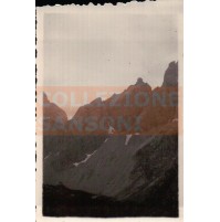 1934 - FOTO PAESAGGIO DI MONTAGNA ALPINISTI SCALATORI ALPI O DOLOMITI - 32-78