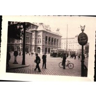 1936 - FOTO DI TURISTI A VIENNA WIEN - TEATRO DELL'OPERA  -  