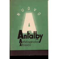 1951 CARTOLINA PUBBLICITARIA FARMACEUTICA - NUOVO ANTALBY BAILLY VITAFARM MILANO