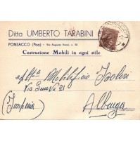 1956 CARTOLINA PUBBLICITARIA 