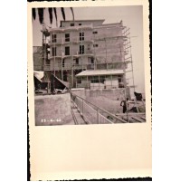 1960 FOTO DI ALASSIO - ALBERGO IN COSTRUZIONE DELL' HOTEL MILANO C11-883