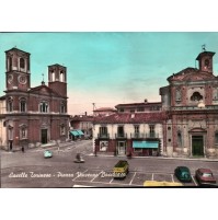 1960ca CARTOLINA DI Caselle Torinese - Piazza Vincenzo Boschiassi C4-2204