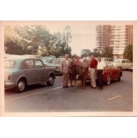 1963 FOTO DI GRUPPO - TURISTI A MONTECARLO MONACO -  (C12-22)