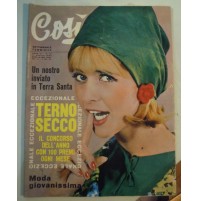 1965 SETTIMANALE FEMMINILE COSI' - GENEVIEVE PAGE - CARLO DAPPORTO  (LB-38)