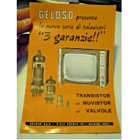 1966 GELOSO PRESENTA LA NUOVA SERIE DI TELEVISORI 