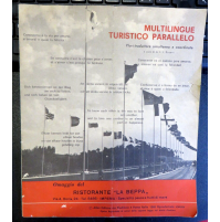 1968 MULTILINGUE TURISTICO PARALLELO - Omaggio RISTORANTE 