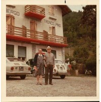 1970 - FOTO KODAK COLOR - ALBERTO RISTORANTE TRONCO DI PINO - IMPERIA