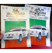 2° RALLY VALLI GENOVESI 1989 - GENOVA - REGOLAMENTO