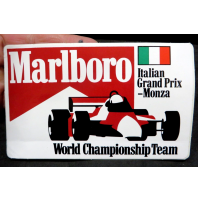 ADESIVO  MARLBORO ITALIAN GRAND PRIX - MONZA ' 13 x 8 CM - VINTAGE -