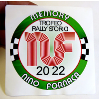 ADESIVO VINTAGE 2022 - TROFEO RALLY STORICI - MEMORY NINO FORNACA