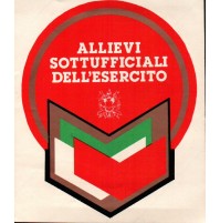 ADESIVO VINTAGE - ALLIEVI SOTTUFFICIALI DELL'ESERCITO -   C8-646