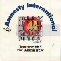 ADESIVO VINTAGE - AMNESTY INTERNATIONAL JOVANOTTI FOR AMNESTY - 1996 
