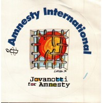 ADESIVO VINTAGE - AMNESTY INTERNATIONAL - JOVANOTTI FOR AMNESTY 1996 C9-1197
