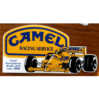 ADESIVO VINTAGE - CAMEL RACING SERVICE -