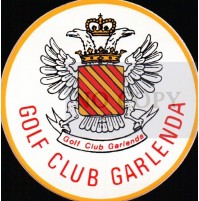 ADESIVO VINTAGE - GOLF CLUB DI GARLENDA - ALBENGA -  