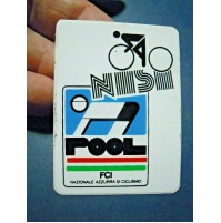 ADESIVO VINTAGE - NAZIONALE AZZURRA DI CICLISMO - FCI 