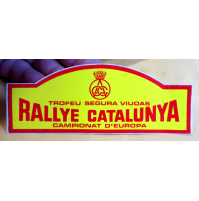 ADESIVO VINTAGE RALLYE CATALUNYA CAMPIONAT D'EUROPA -