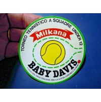 ADESIVO VINTAGE - TORNEO A SQUADRE TENNIS MILKANA BABY DAVIS - 