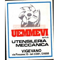 ADESIVO VINTAGE - UEMMEVI s.n.c. UTENSILERIA MECCANICA VIGEVANO   C9-1088
