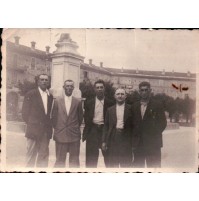 AGOSTO 1938 - GRUPPO DI AMICI - FOTOGRAFIA VINTAGE A VICOFORTE CUNEO (C4-1952)