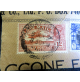 AIR MAIL INDIA POSTAGE 12 ANNAS + 1935 3 ½  ANNAS GIUBILEO - BOMBAY