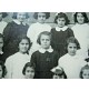 ANTICA FOTOGRAFIA CARTONATA - CLASSE SCOLASTICA SCUOLA ALUNNI STUDENTI 1950ca