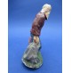 ANTICA STATUINA DEL PRESEPE IN CARTAPESTA - ANZIANO E BAMBINA ALTEZZA : 9 CM