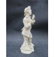 ANTICA STATUINA IN PORCELLANA DI CAPODIMONTE - ALTEZZA : 16 CM