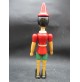 ANTICO PINOCCHIO SNODATO IN LEGNO ANNI 70 - ALTEZZA : 29 CM